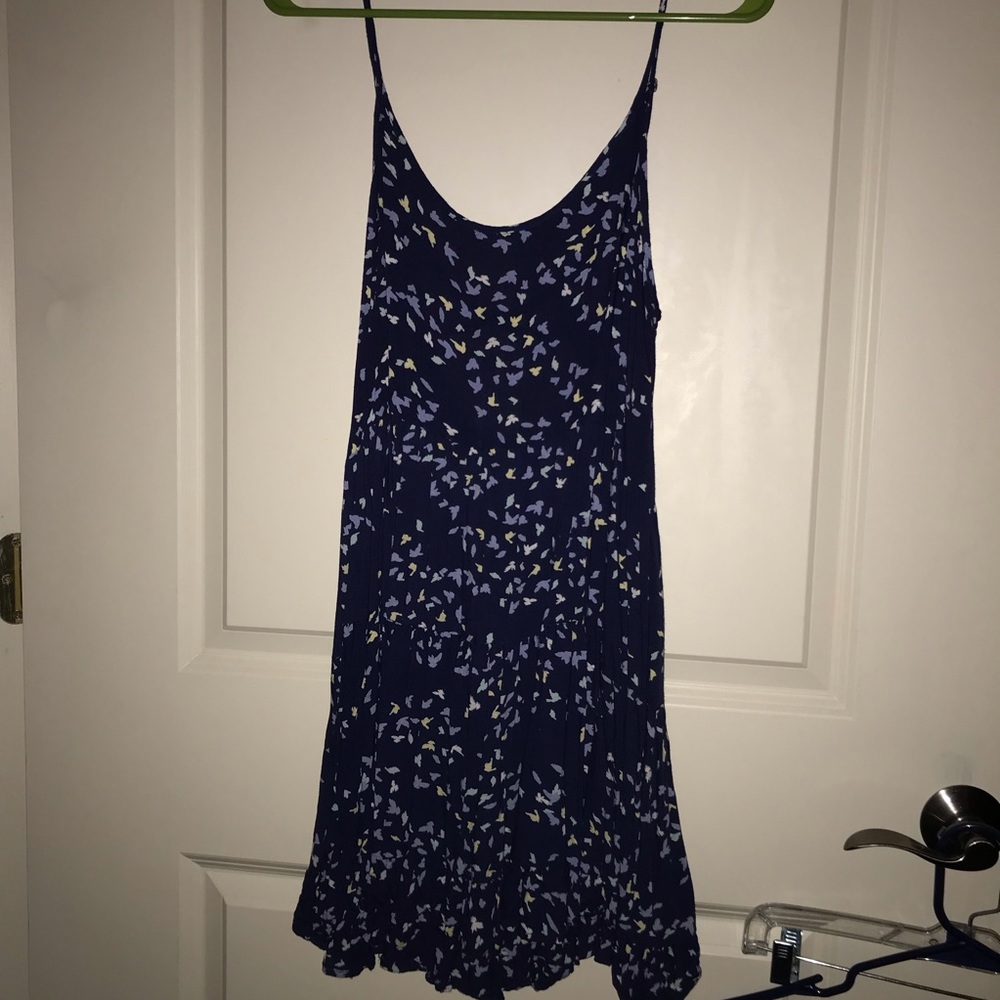DELIAS flowy birds flying dress